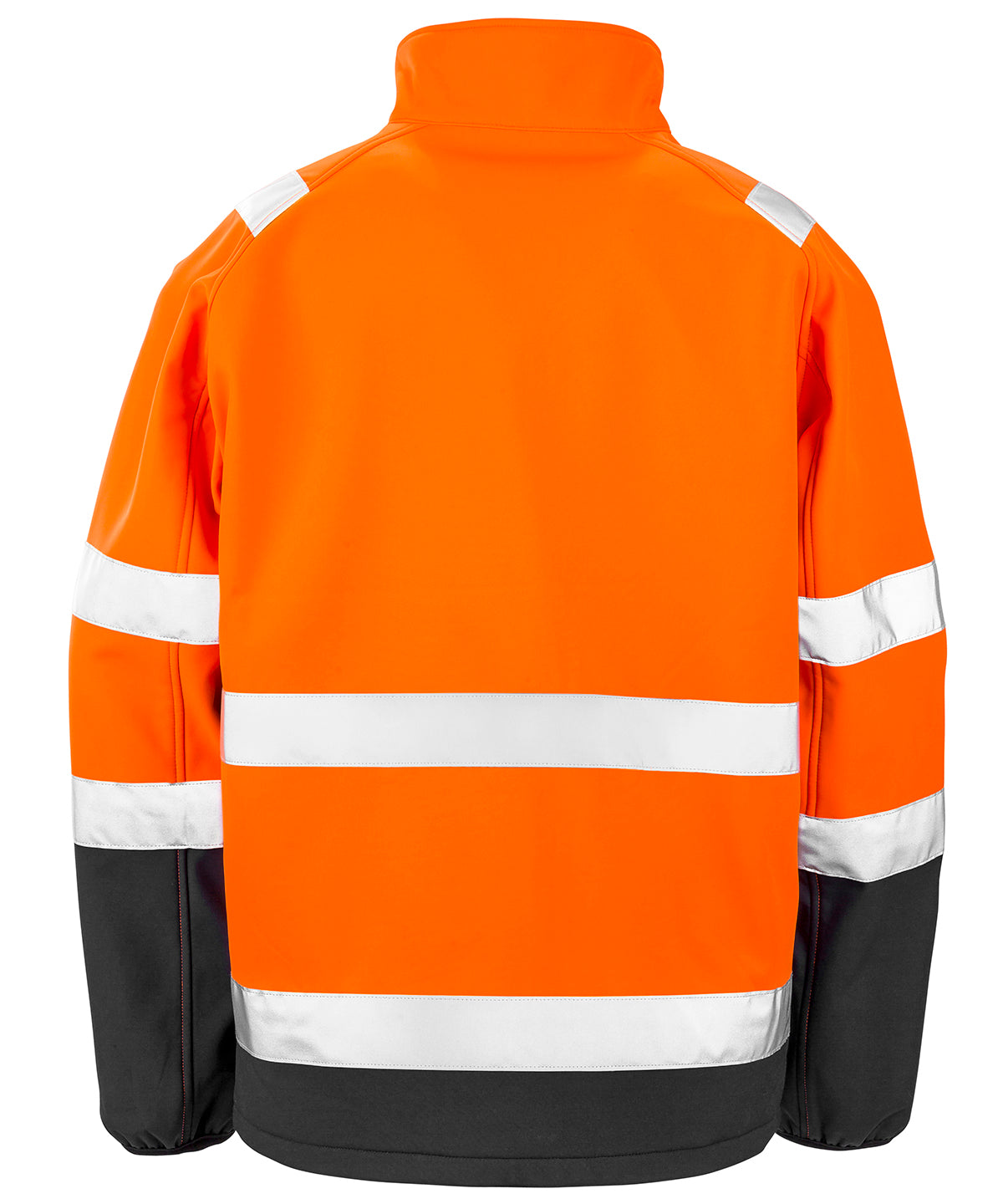 Printable safety softshell jacket