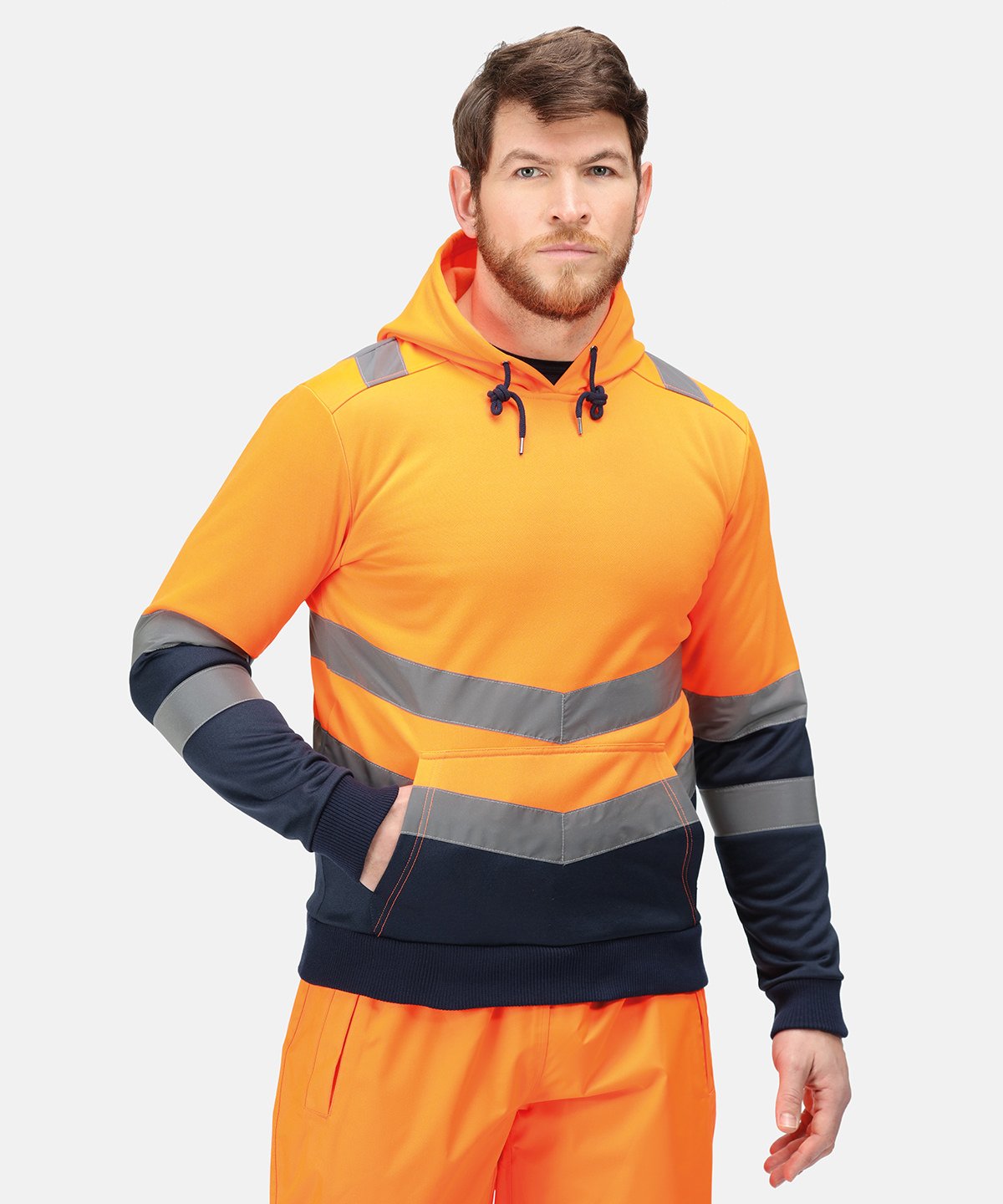 Regatta Hi-Vis Overhead Hoodie