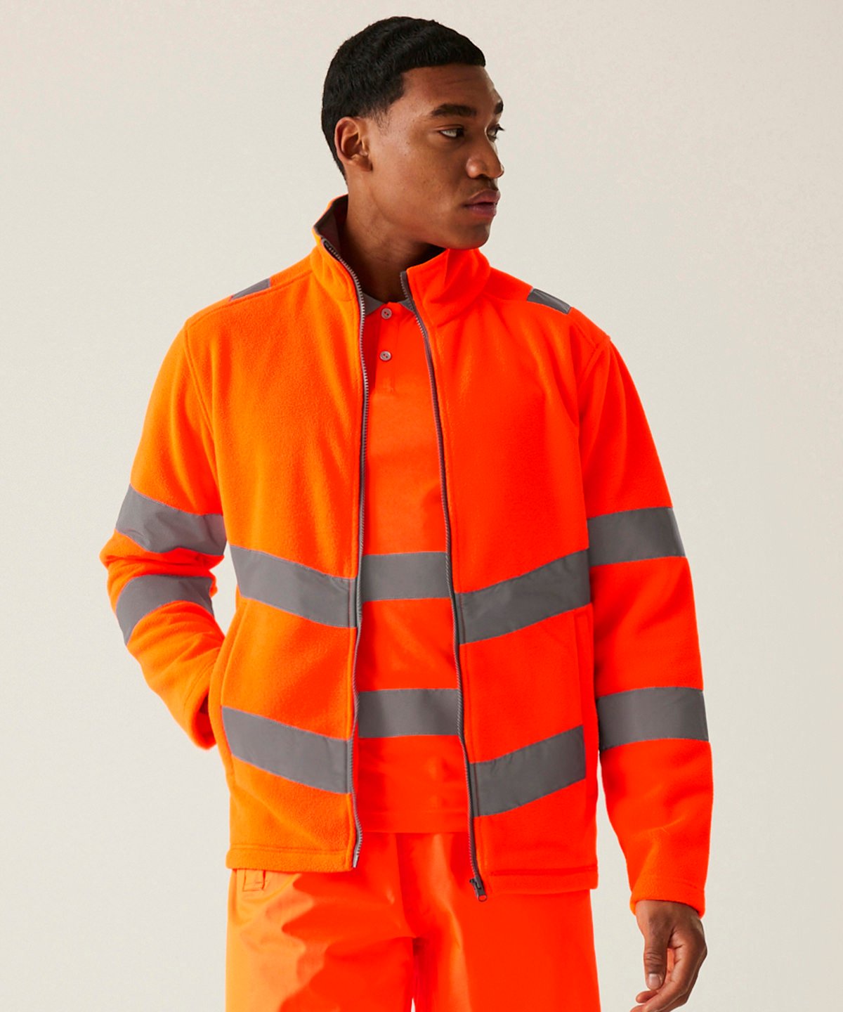 Regatta Hi-Vis Pro Contract Thor Fleece